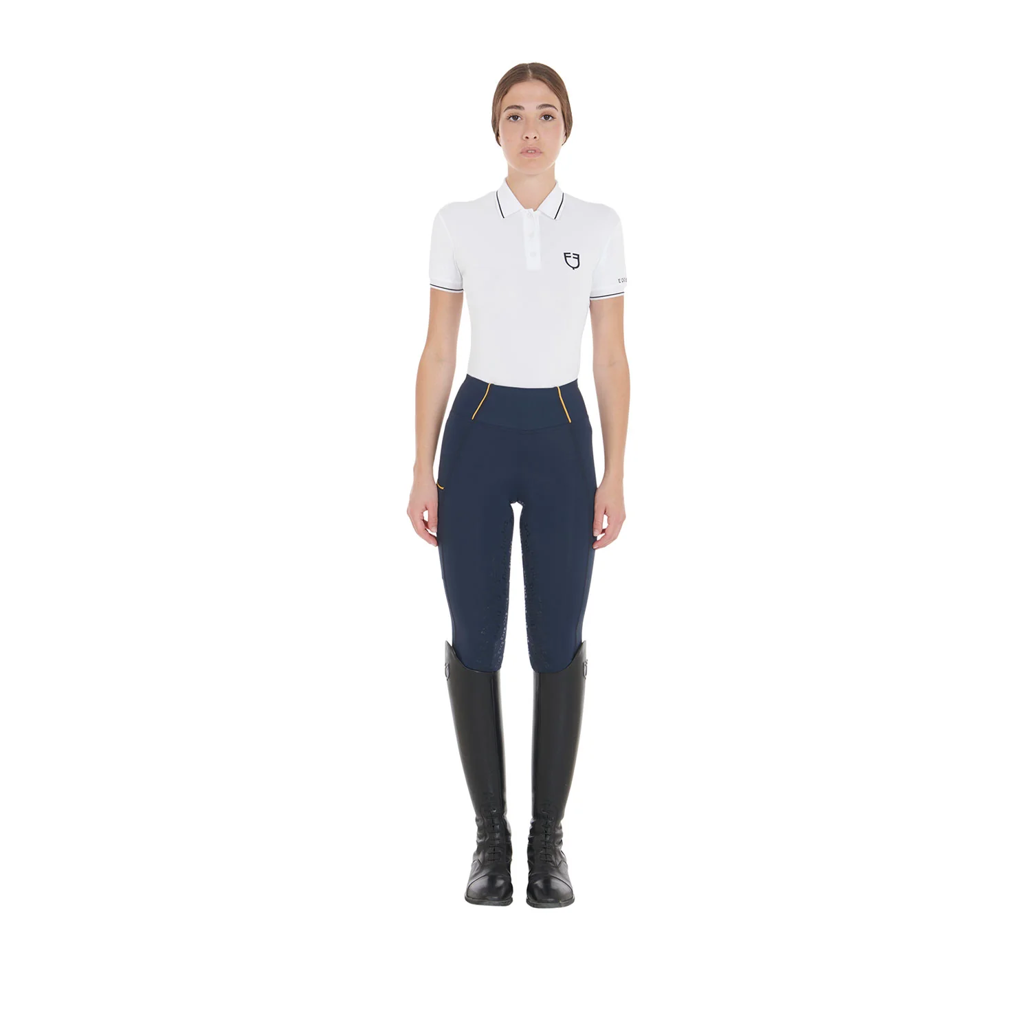 Equestro Women's Fleece Lining Leggings - Image 14