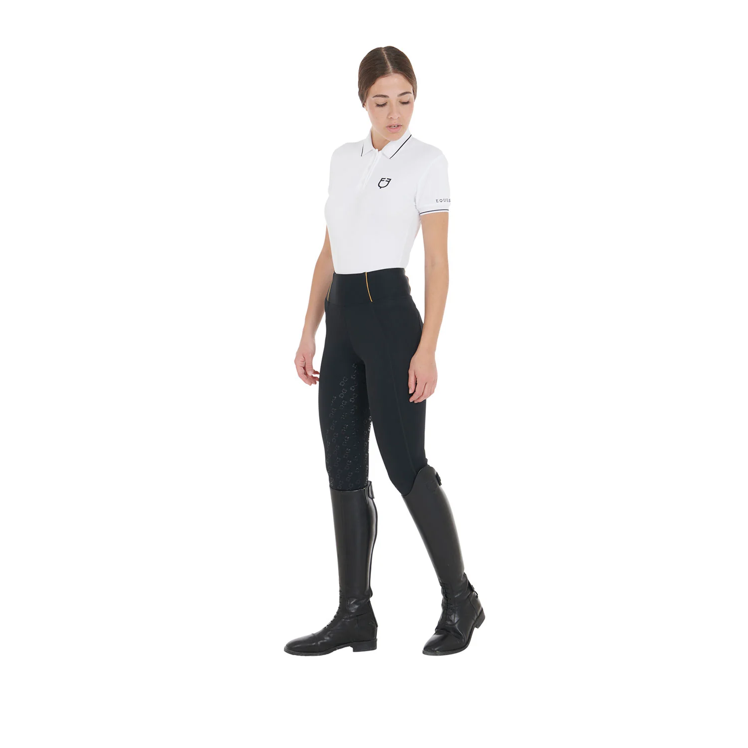 Equestro Women's Fleece Lining Leggings - Image 26