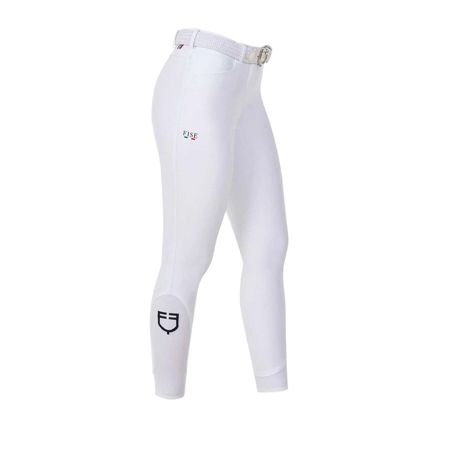 Equestro Women's Full Grip Breeches Equestro X Fise - Image 10