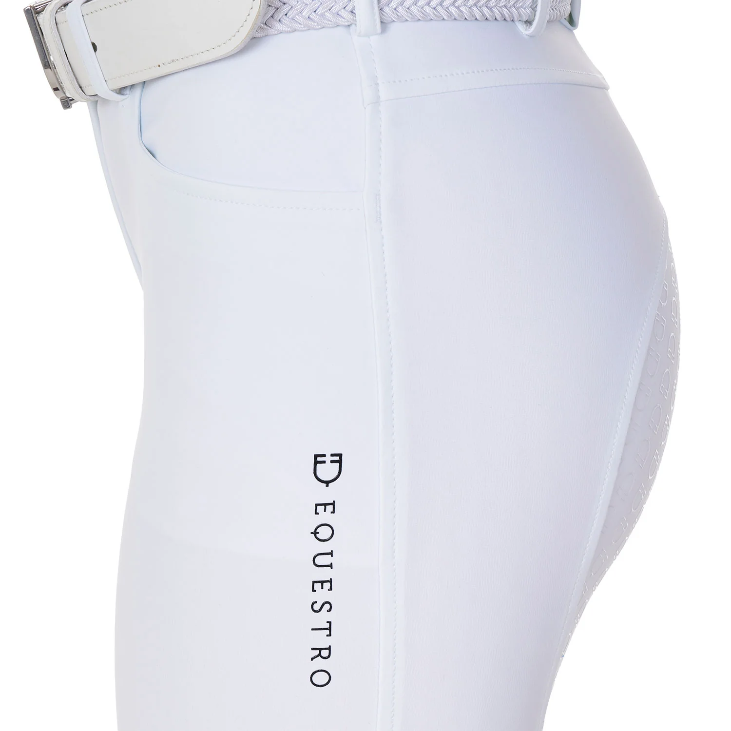 Equestro Women's Full Grip Breeches Equestro X Fise - Image 14