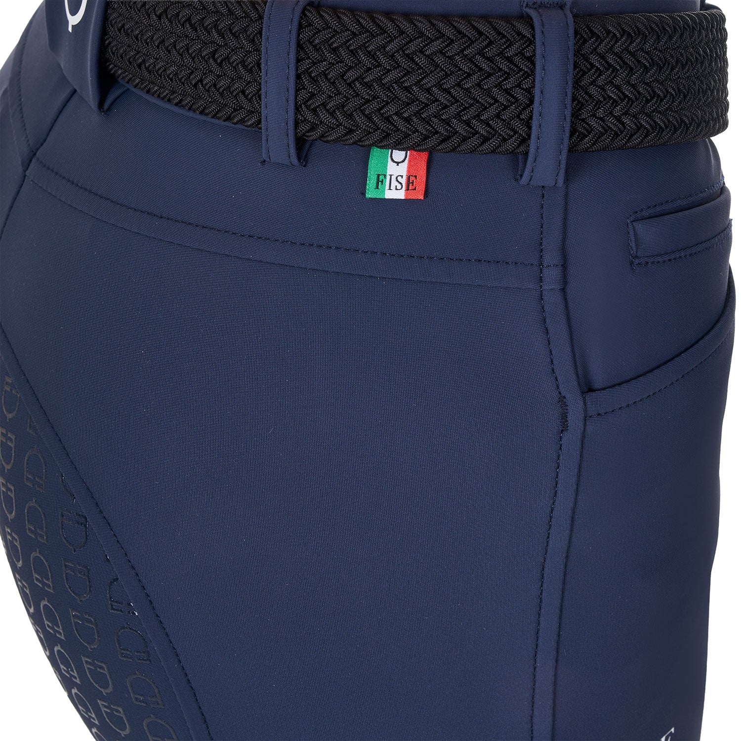 Equestro Women's Full Grip Breeches Equestro X Fise - Image 8