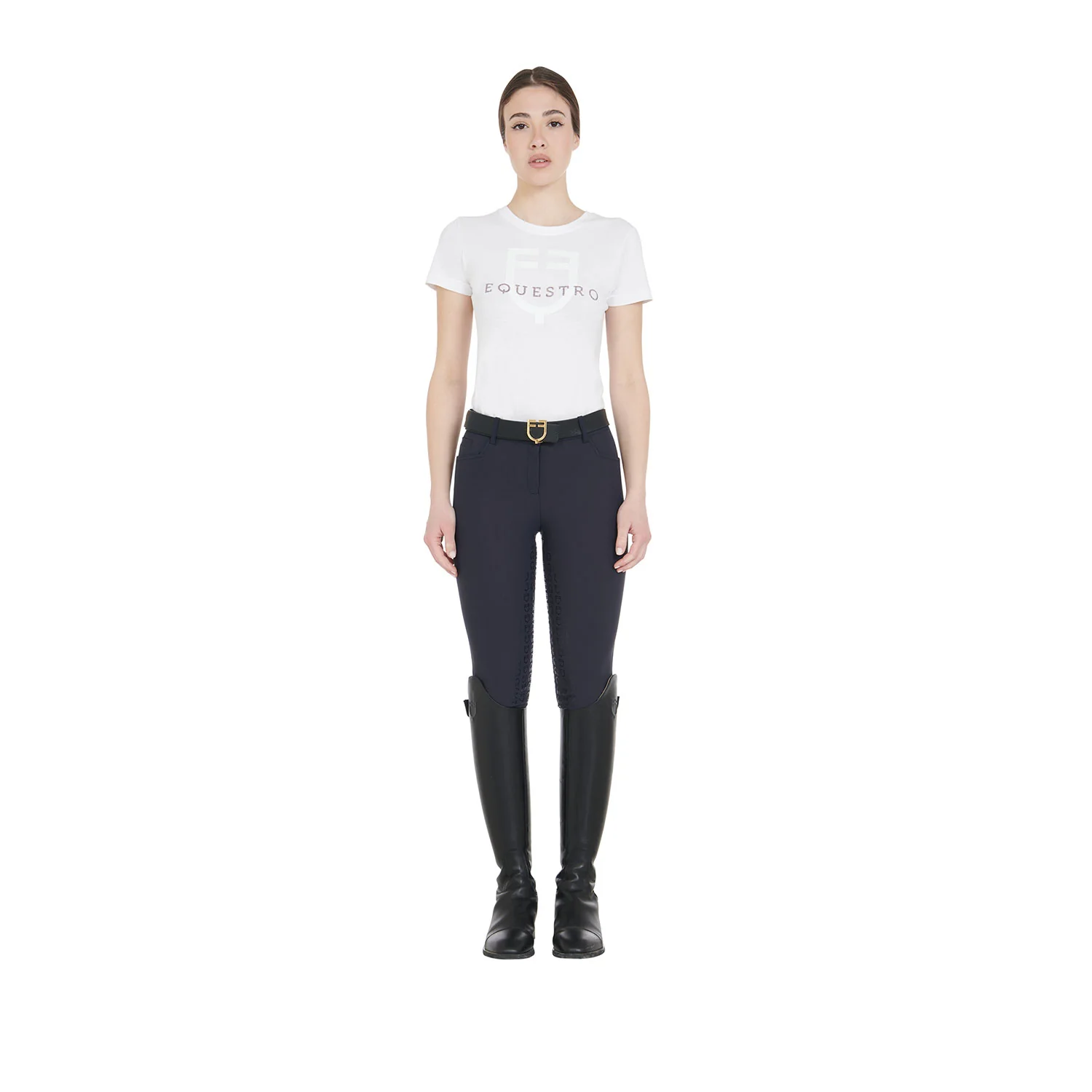 Equestro Women's Full Grip Slim Fit Breeches - Image 34