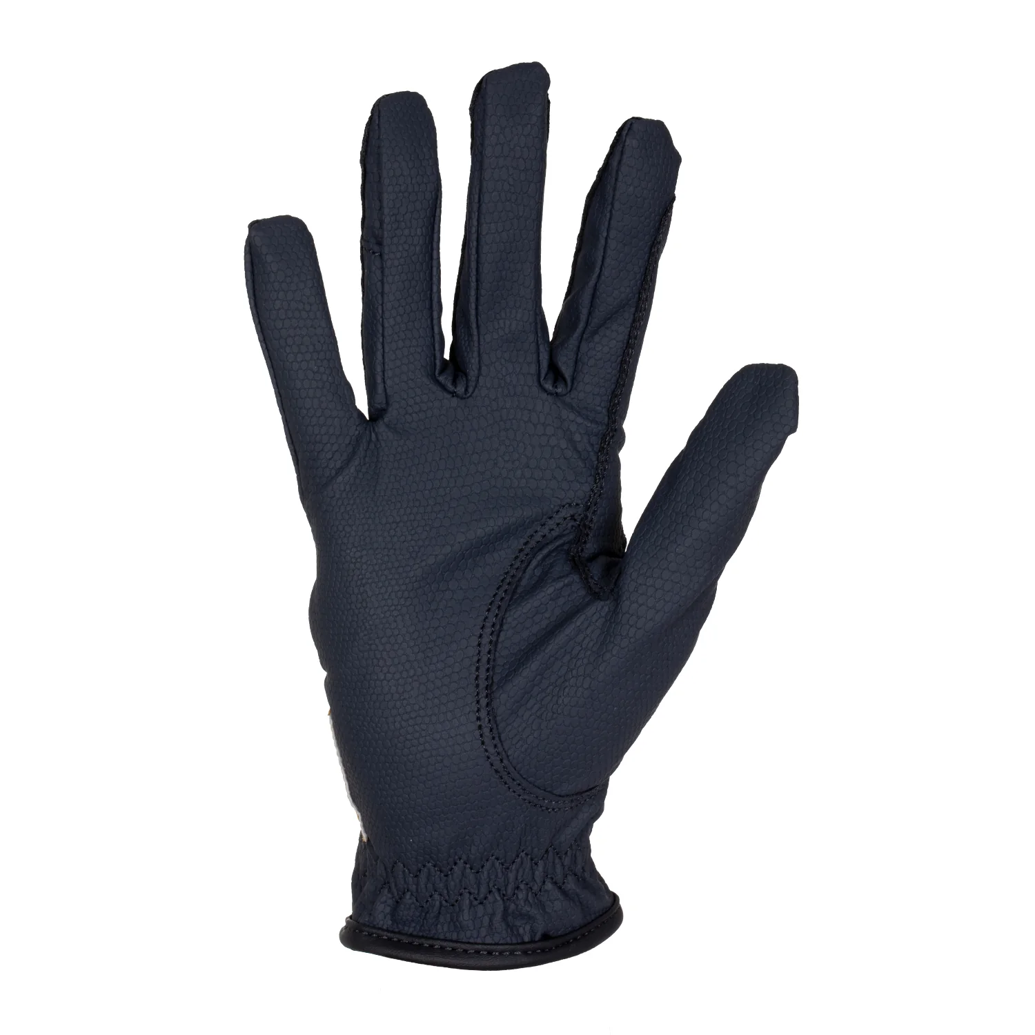 Equestro Women's Gloves In Soft Technical Fabric With Glitter Logo - Image 7