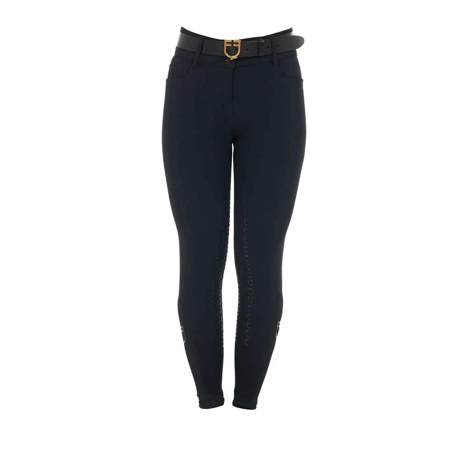 Equestro Women's High-Waisted Full Grip Breeches - Image 10