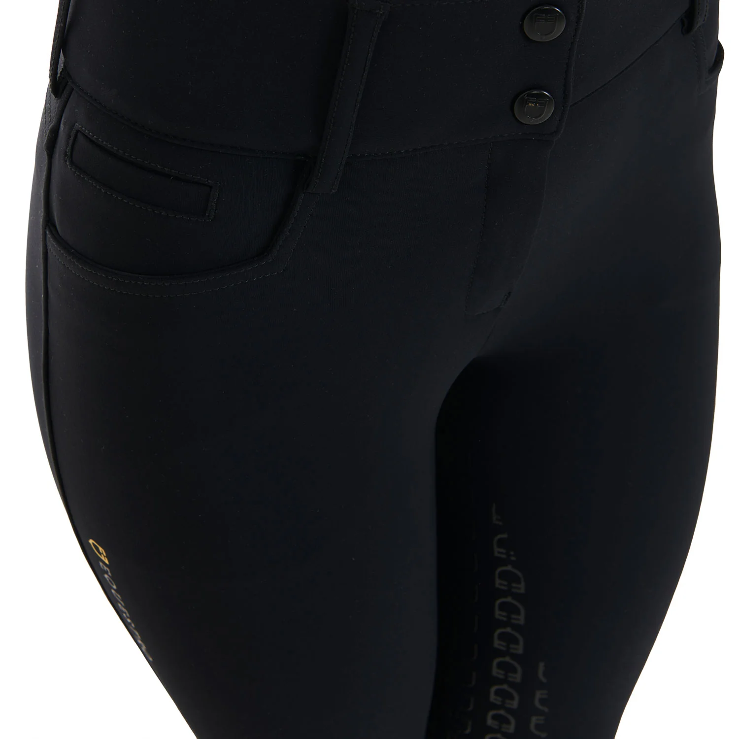 Equestro Women's High-Waisted Full Grip Breeches - Image 15