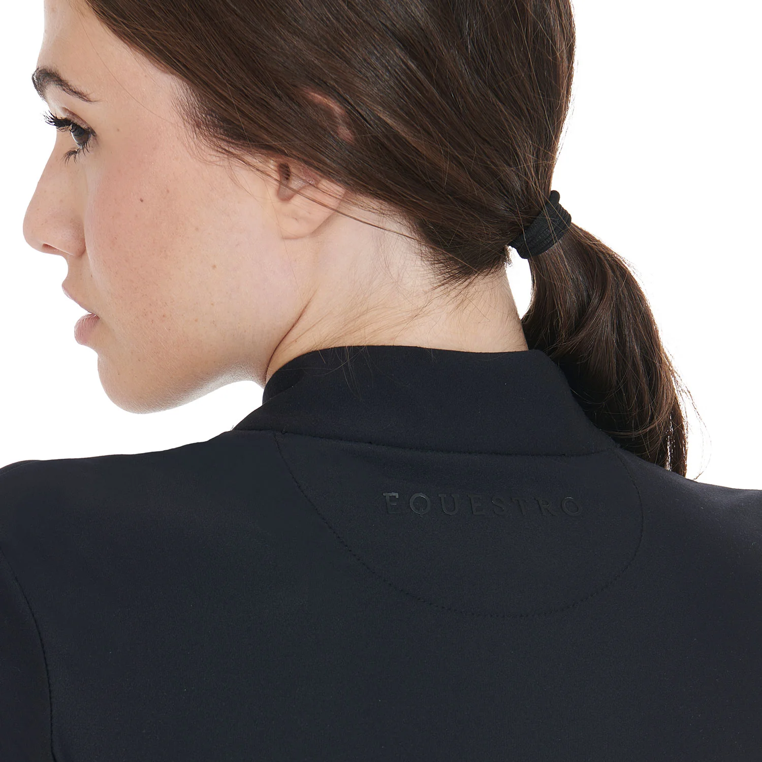 Equestro Women's Long-Sleeved Training Technical Polo Shirt - Image 50
