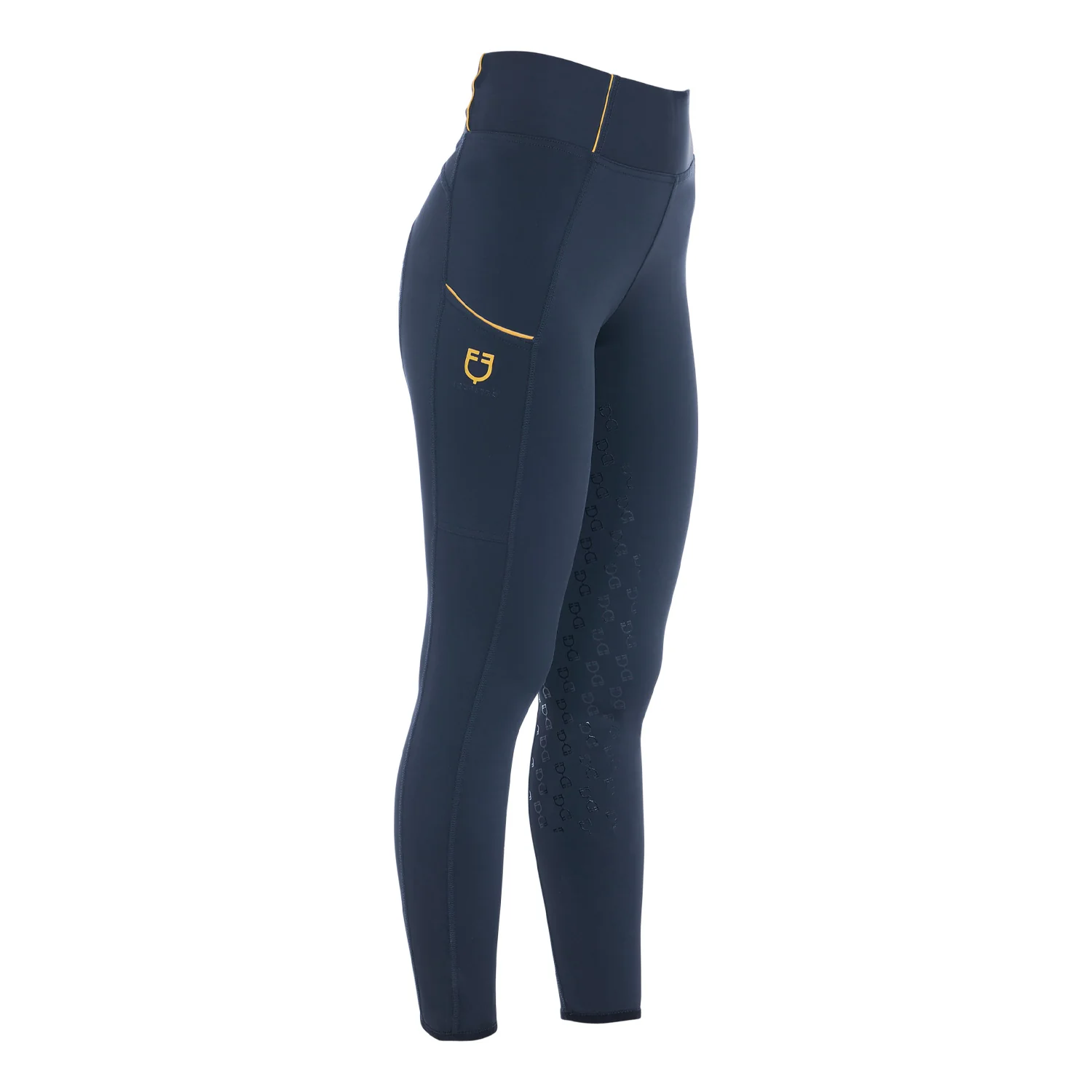 Equestro Women's Slim Fit Full Grip Leggings - Image 100