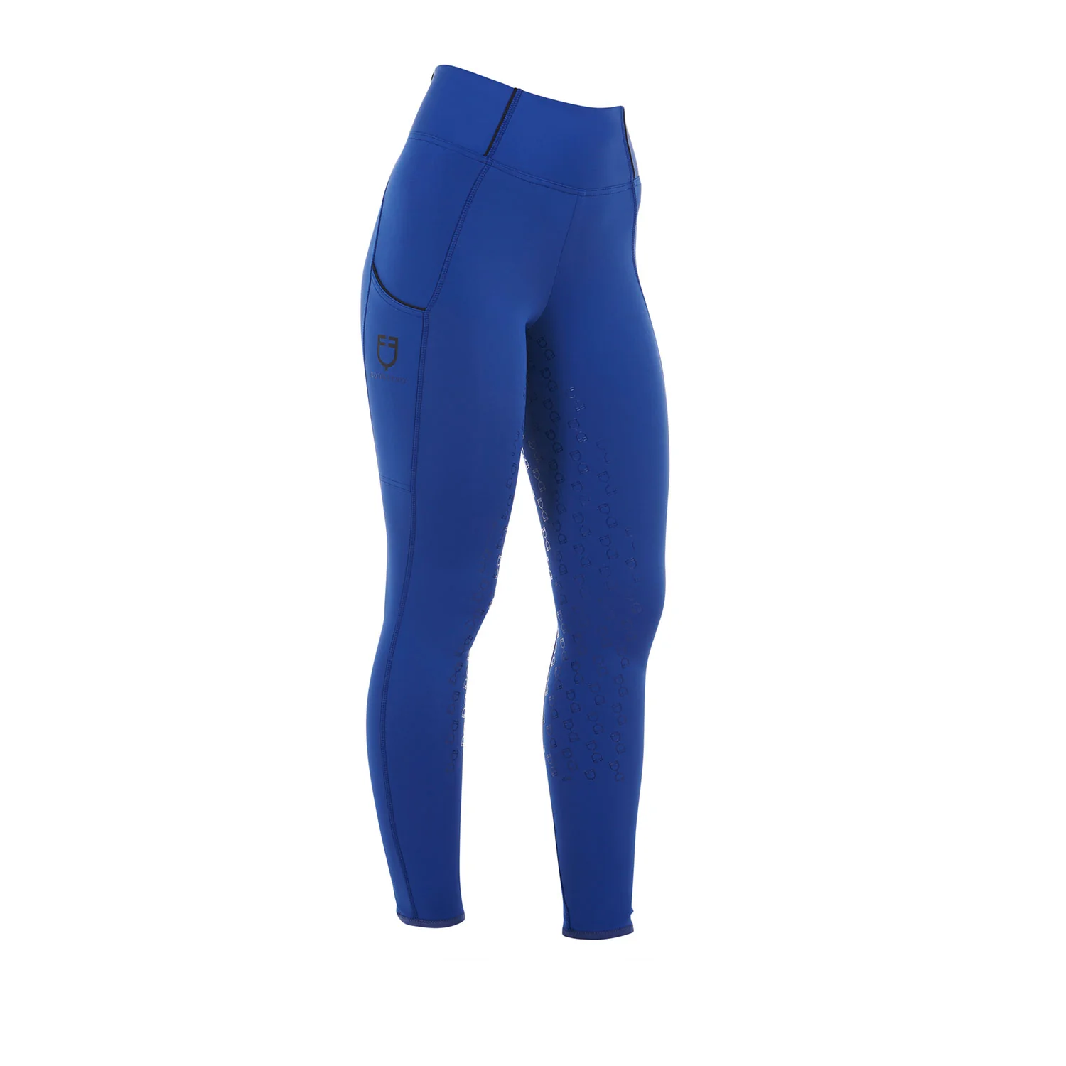 Equestro Women's Slim Fit Full Grip Leggings - Image 107