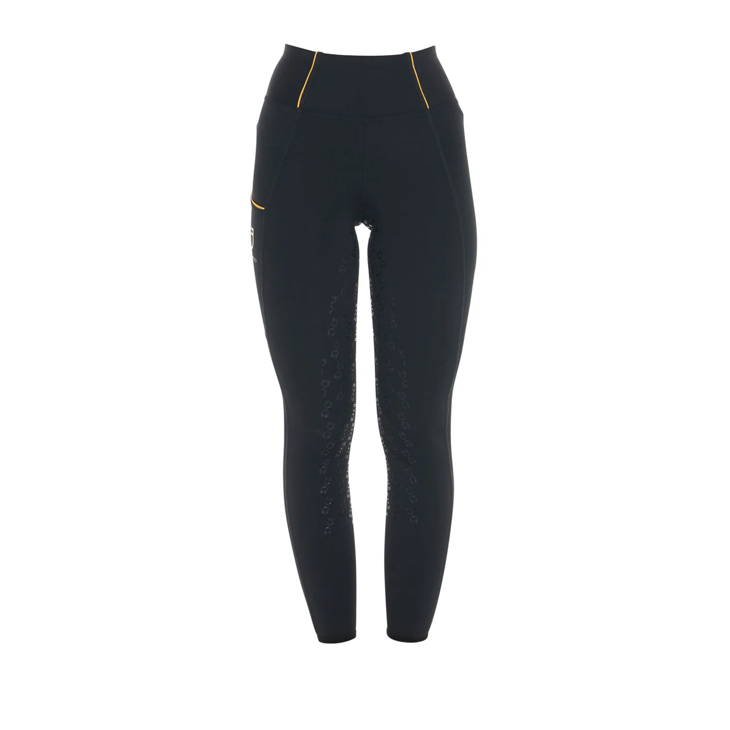Equestro Women's Slim Fit Full Grip Leggings - Image 115