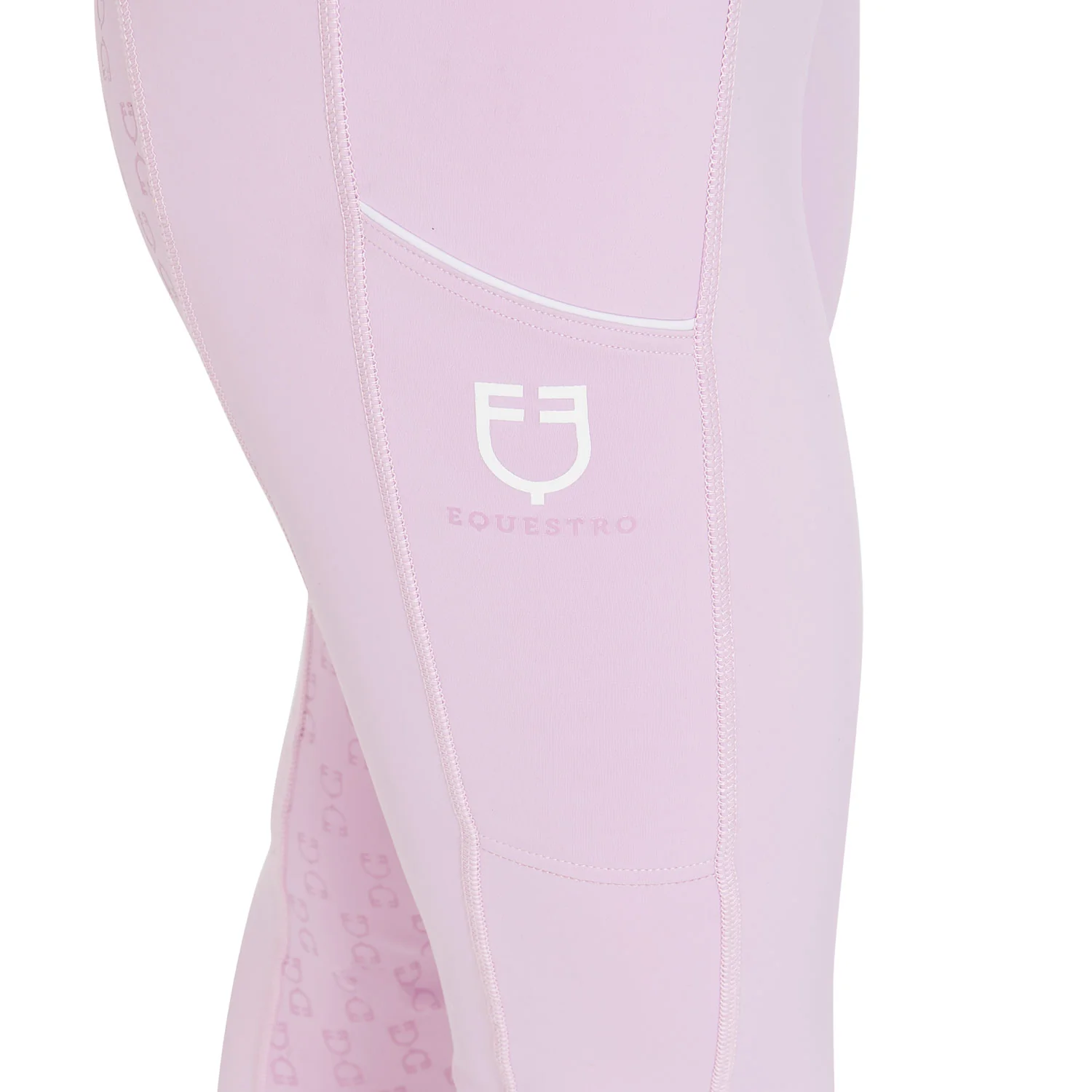 Equestro Women's Slim Fit Full Grip Leggings - Image 143