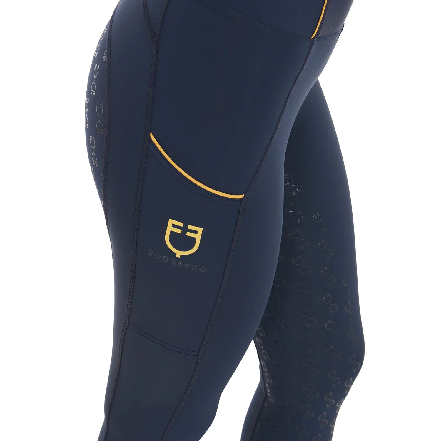 Equestro Women's Slim Fit Full Grip Leggings - Image 149
