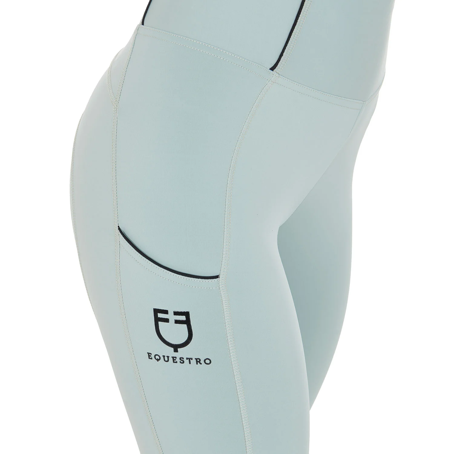 Equestro Women's Slim Fit Full Grip Leggings - Image 51