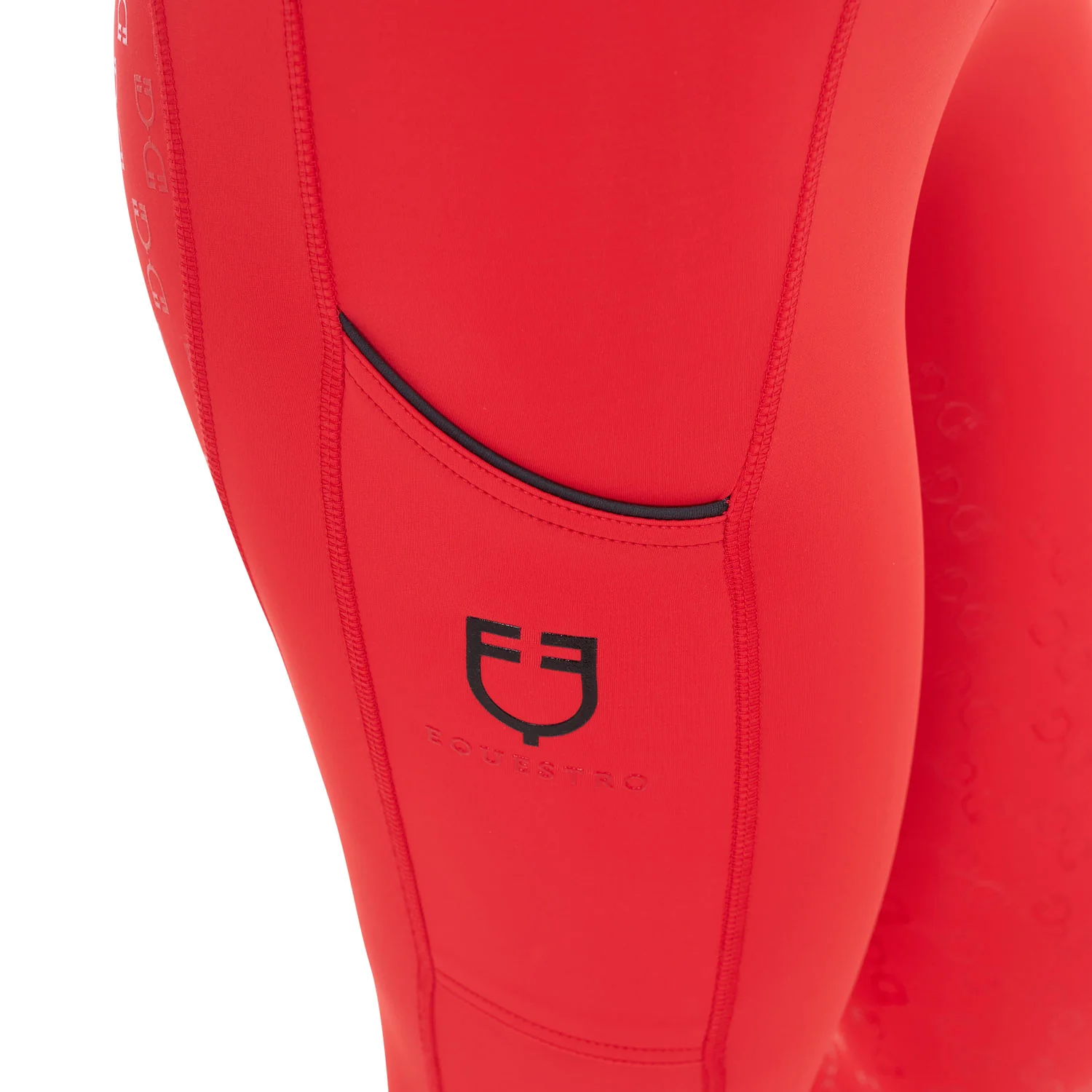 Equestro Women's Slim Fit Full Grip Leggings - Image 68