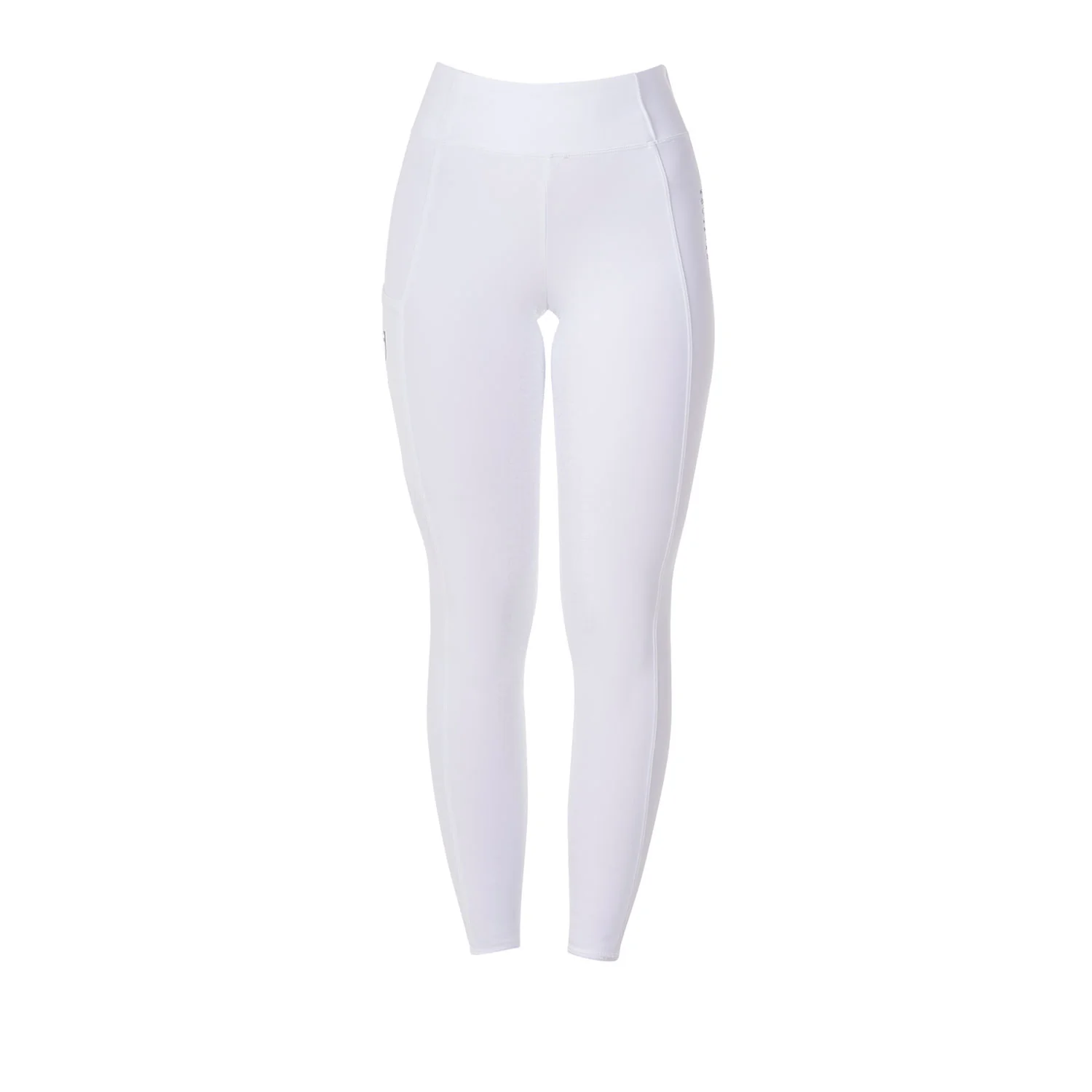 Equestro Women's Slim Fit Full Grip Leggings Equestro X Fise - Image 11