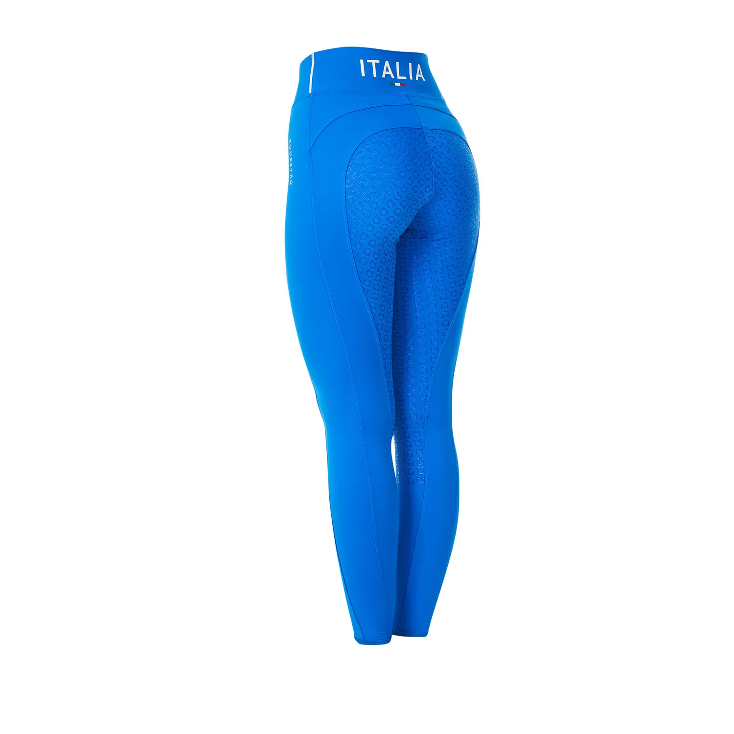 Equestro Women's Slim Fit Full Grip Leggings Equestro X Fise - Image 8