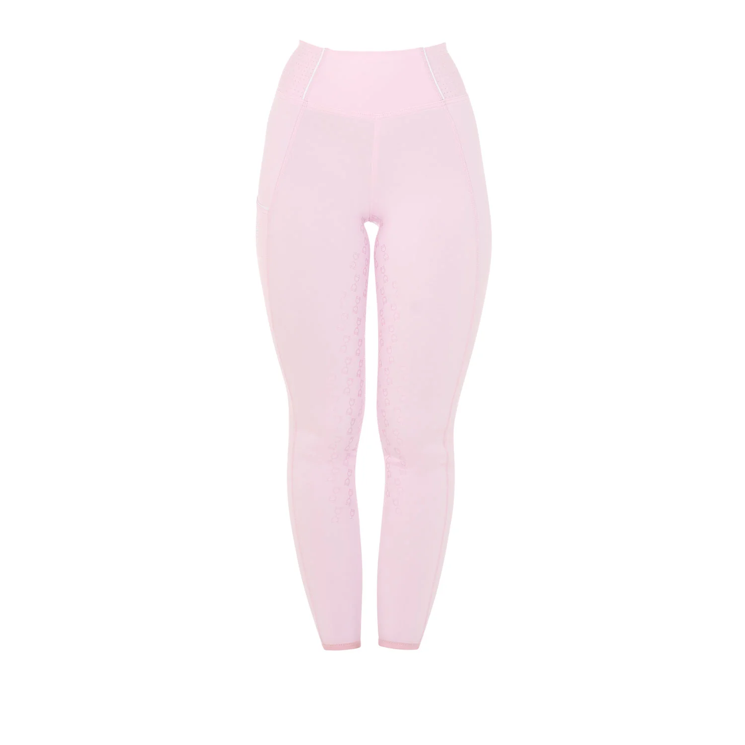 Equestro Women's Slim Fit High-Waisted Leggings with Rhinestones - Image 10