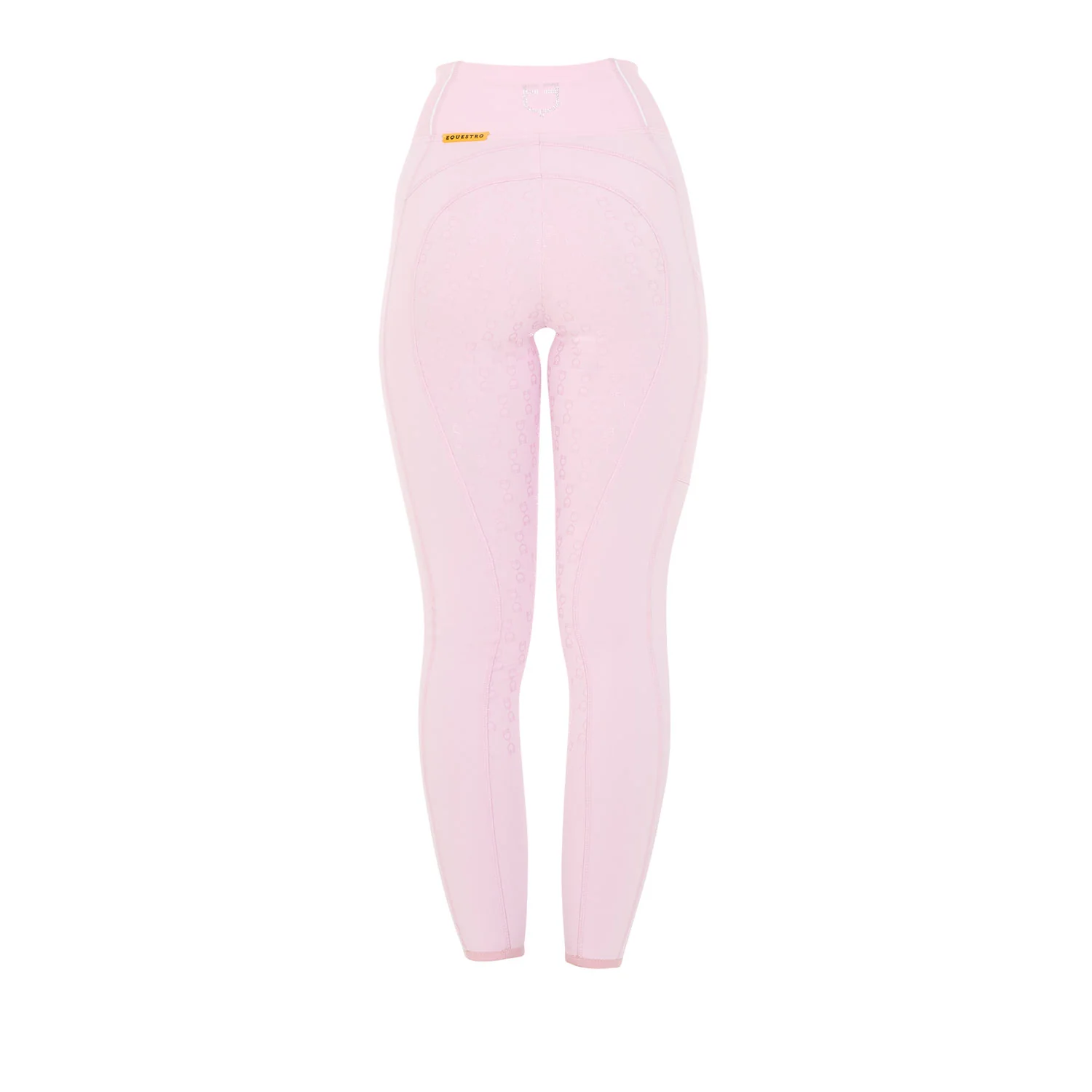 Equestro Women's Slim Fit High-Waisted Leggings with Rhinestones - Image 11