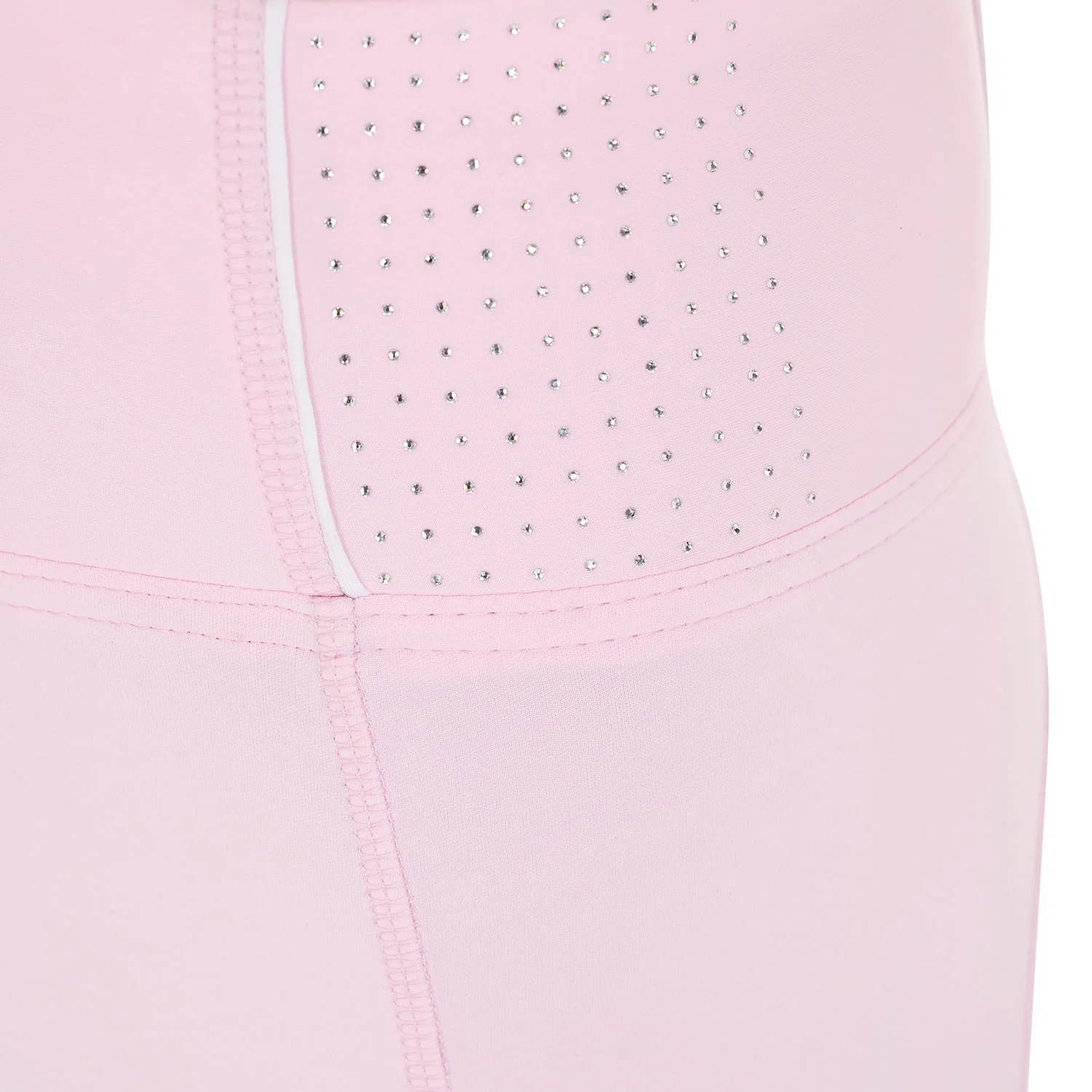 Equestro Women's Slim Fit High-Waisted Leggings with Rhinestones - Image 12