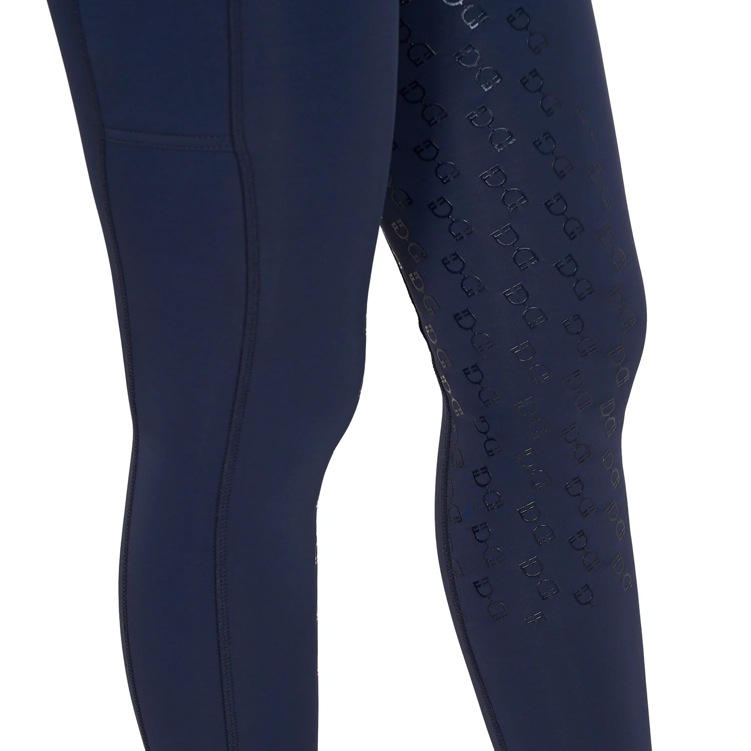 Equestro Women's Slim Fit High-Waisted Leggings with Rhinestones - Image 20