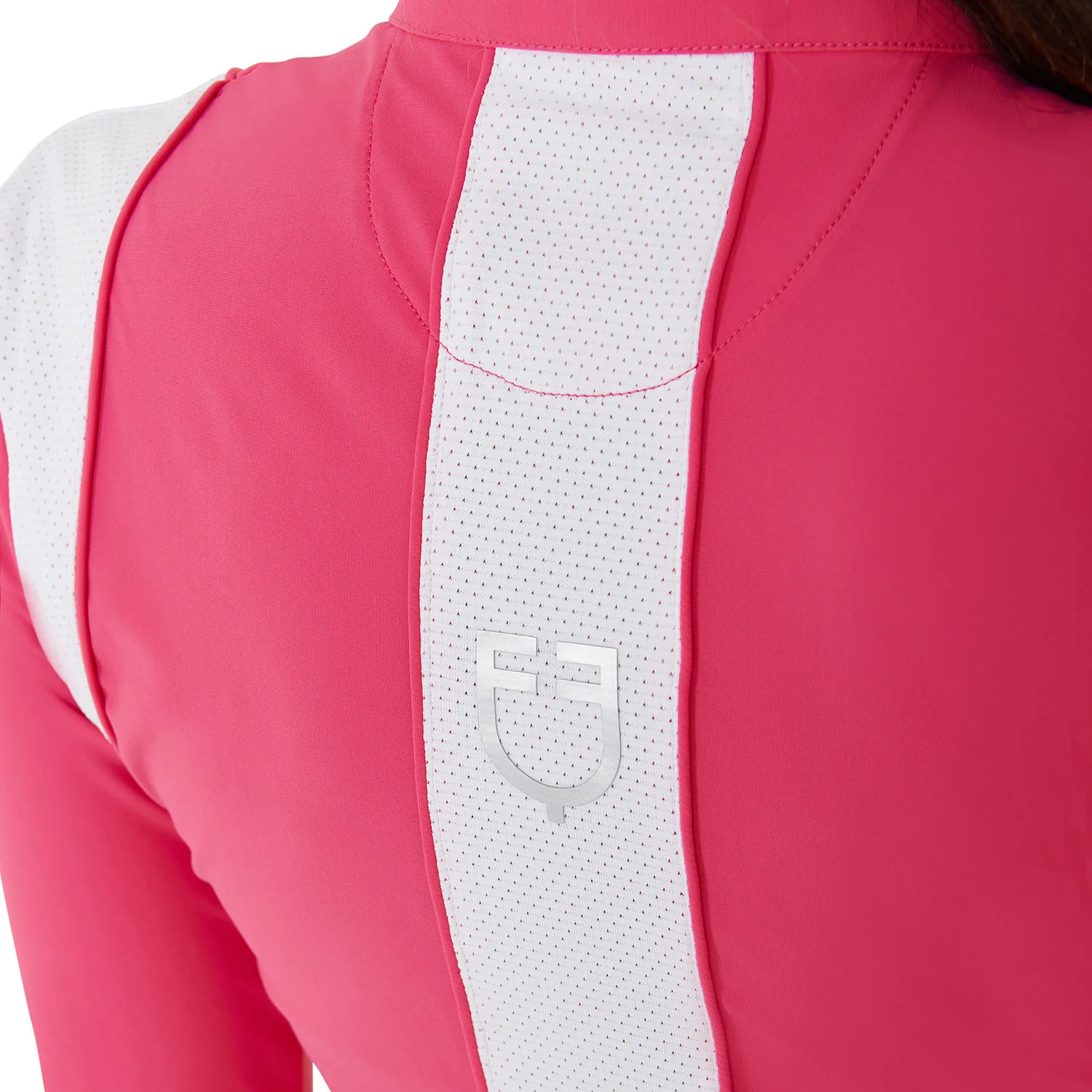 Equestro Women's Slim Fit Training Polo Shirt with Mesh Inserts - Image 22