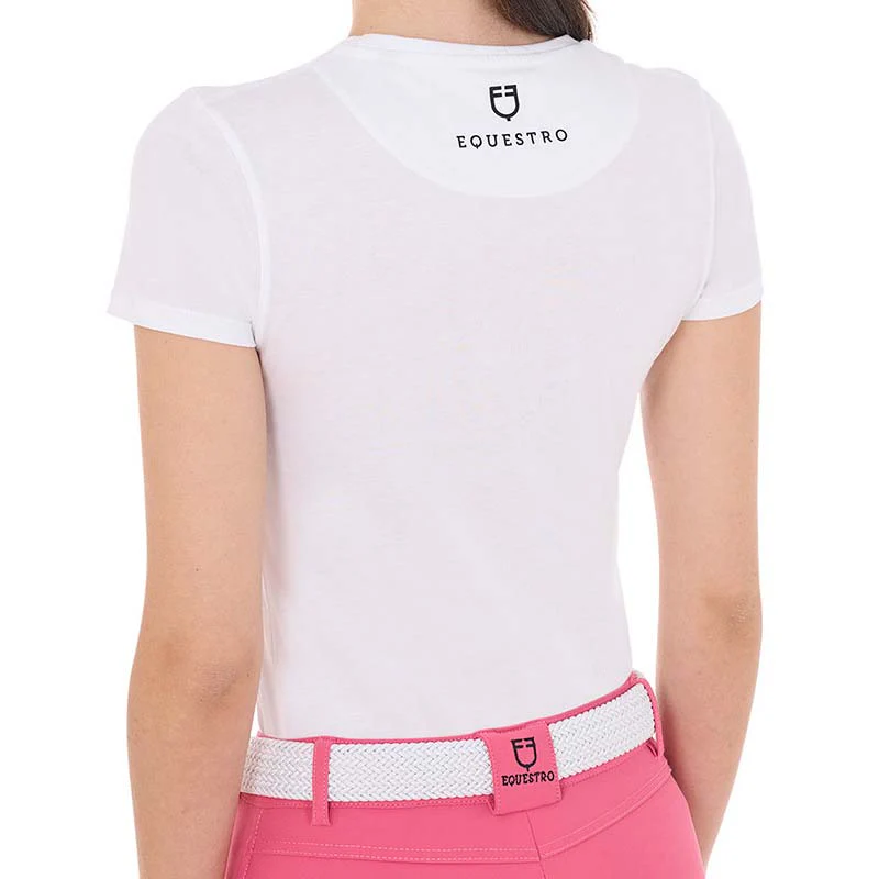 Equestro Women's T-Shirt with So Lovely Print - Image 2