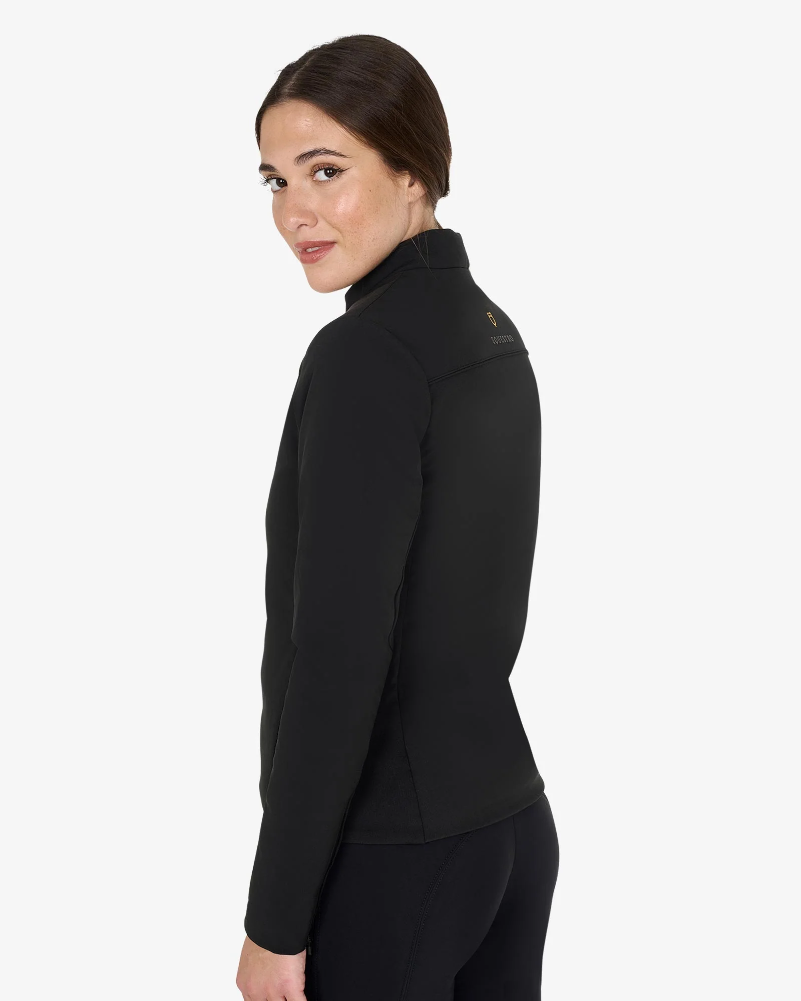 Equestro Women's Softshell Jacket In Padded Technical Fabric - Image 2