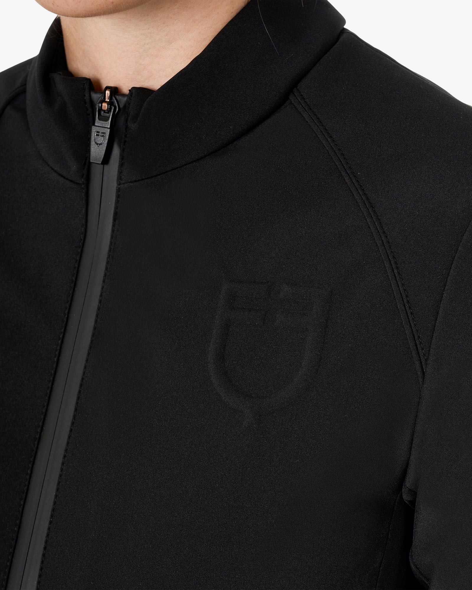 Equestro Women's Softshell Jacket In Padded Technical Fabric - Image 3