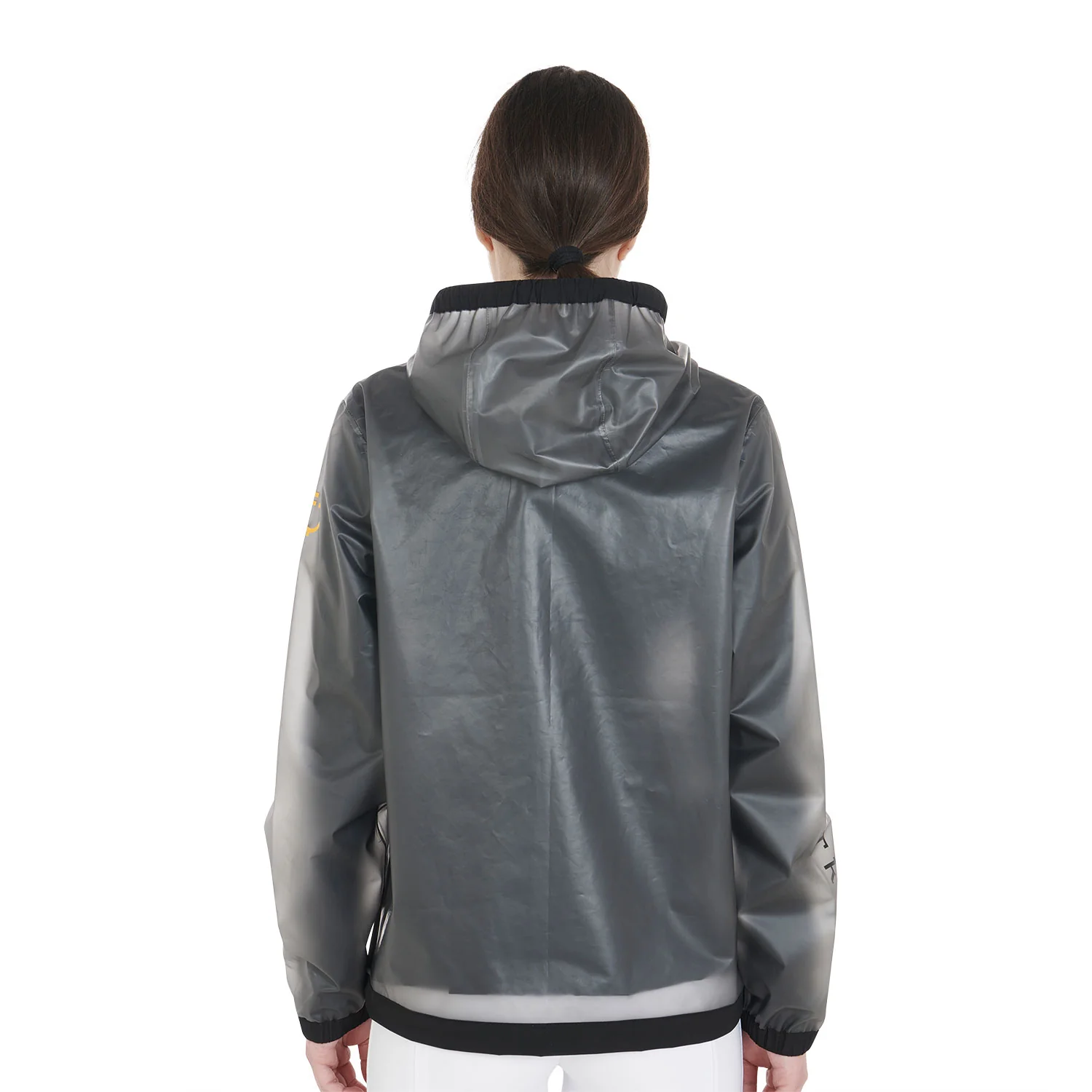 Equestro Women's Transparent Technical Raincoat - Image 2