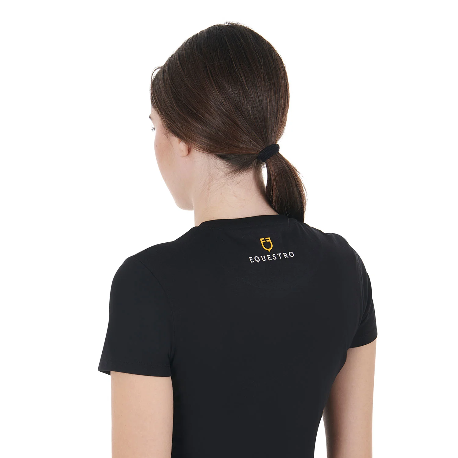 Equestro Women's Wild & Free Slim Fit Cotton T-Shirt - Image 2