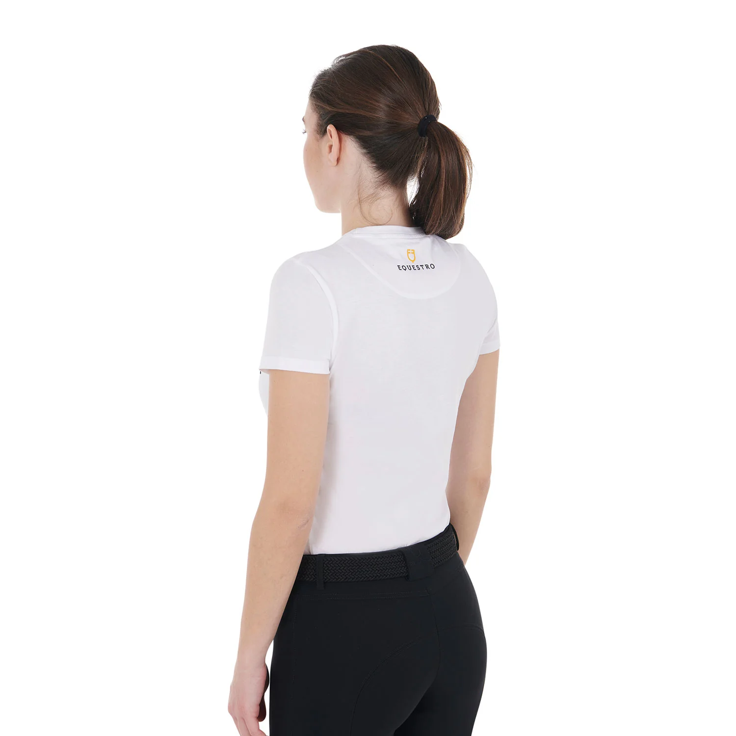 Equestro Women's Wild & Free Slim Fit Cotton T-Shirt - Image 6