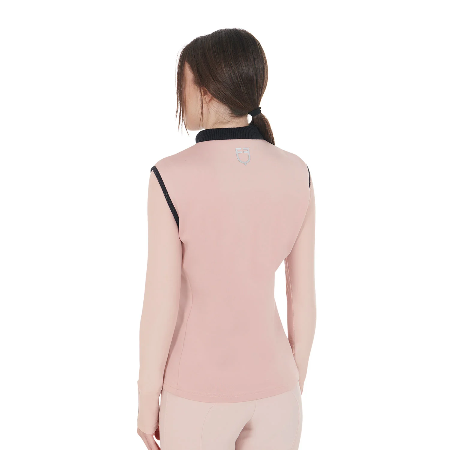 Equestro Women's Technical Blend Zippered Vest - Image 2