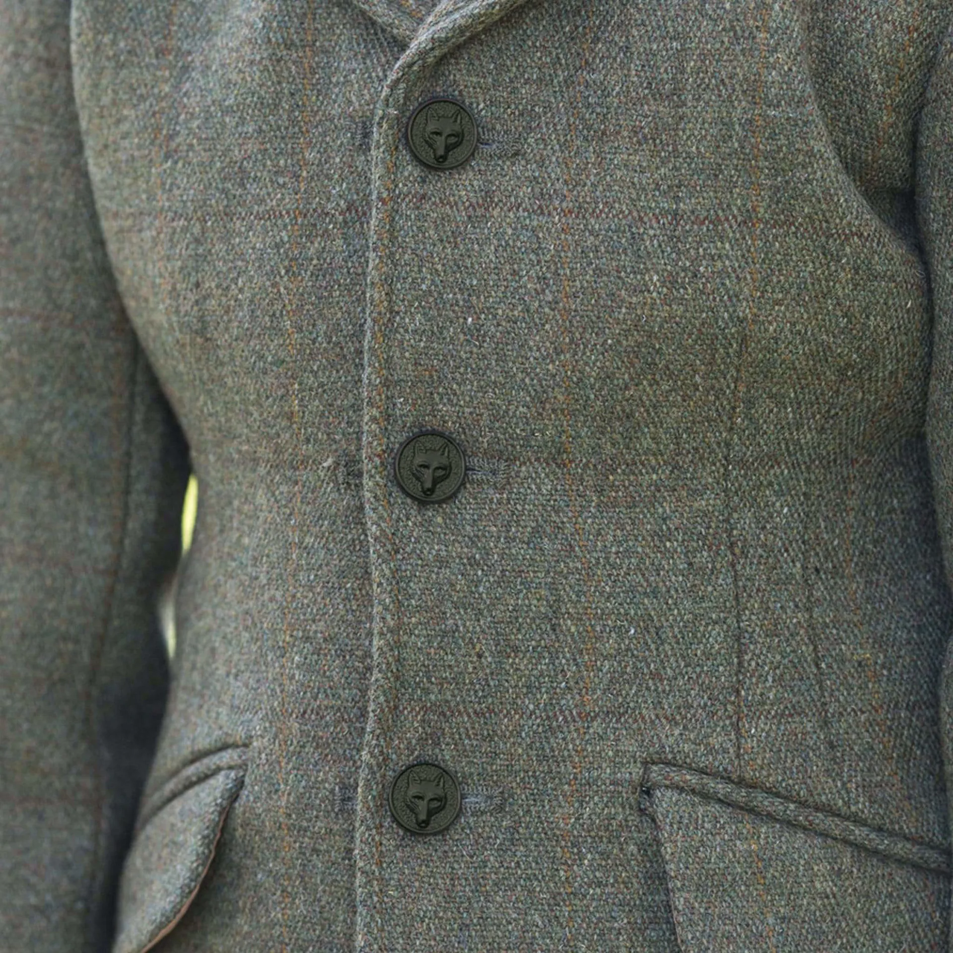 Equetech Claydon Tweed Junior Jacket - Image 4