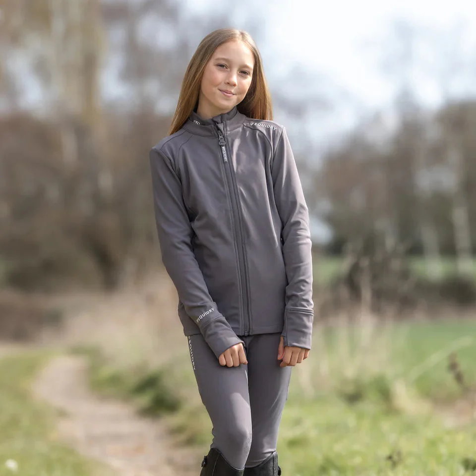 EQUIDRY Children's Water Repellent Zip up Top - Image 6
