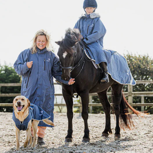 EQUIDRY Dog Coat - Navy/Blue - Image 6