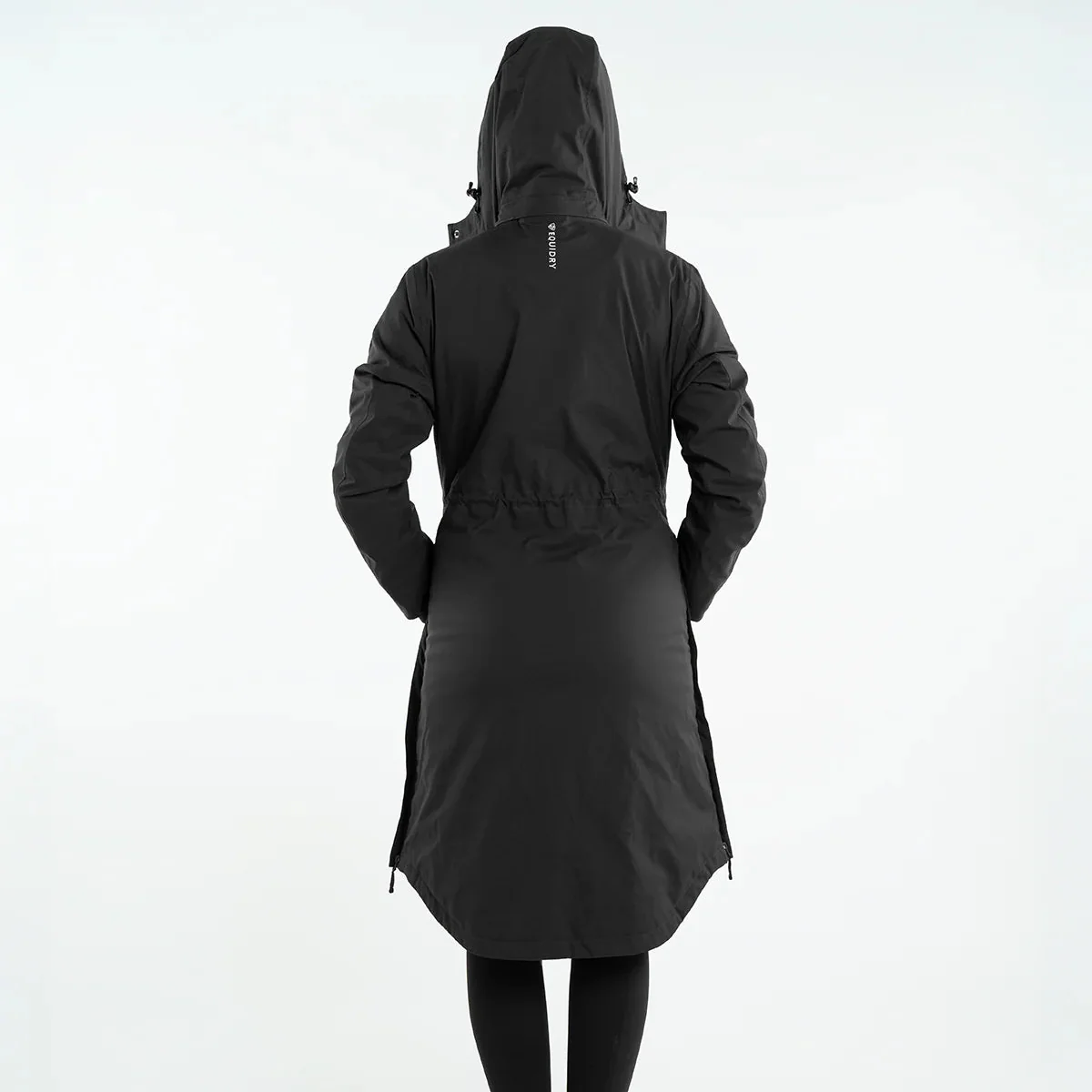 EQUIDRY Women's Bronte Riding Coat with Removable Hood - Image 19