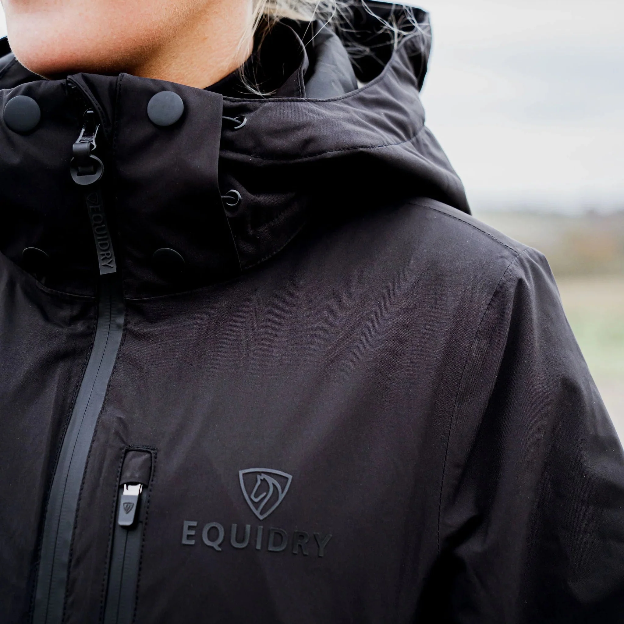 EQUIDRY Women's Iris Waterproof Riding Jacket - Image 11