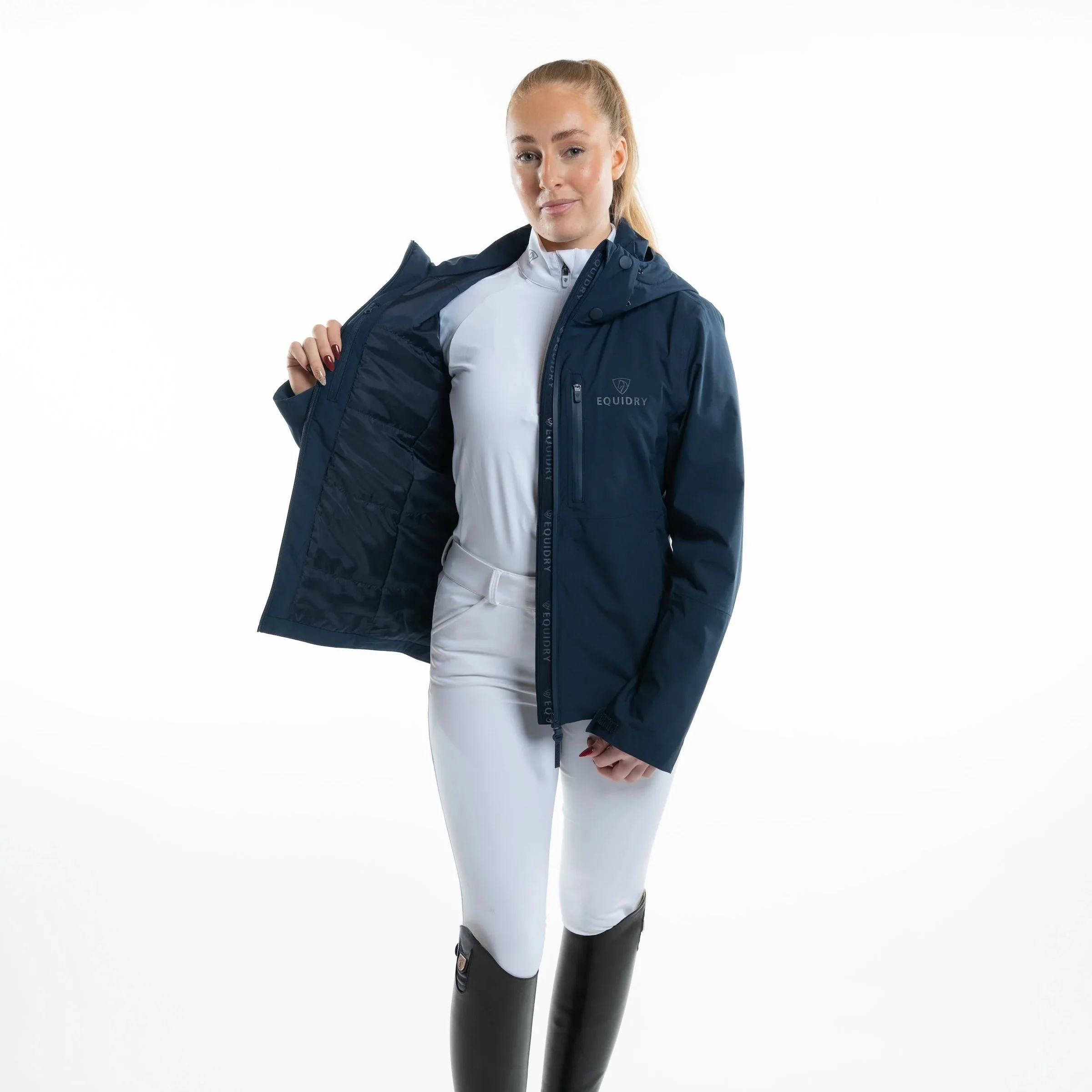EQUIDRY Women's Iris Waterproof Riding Jacket - Image 15