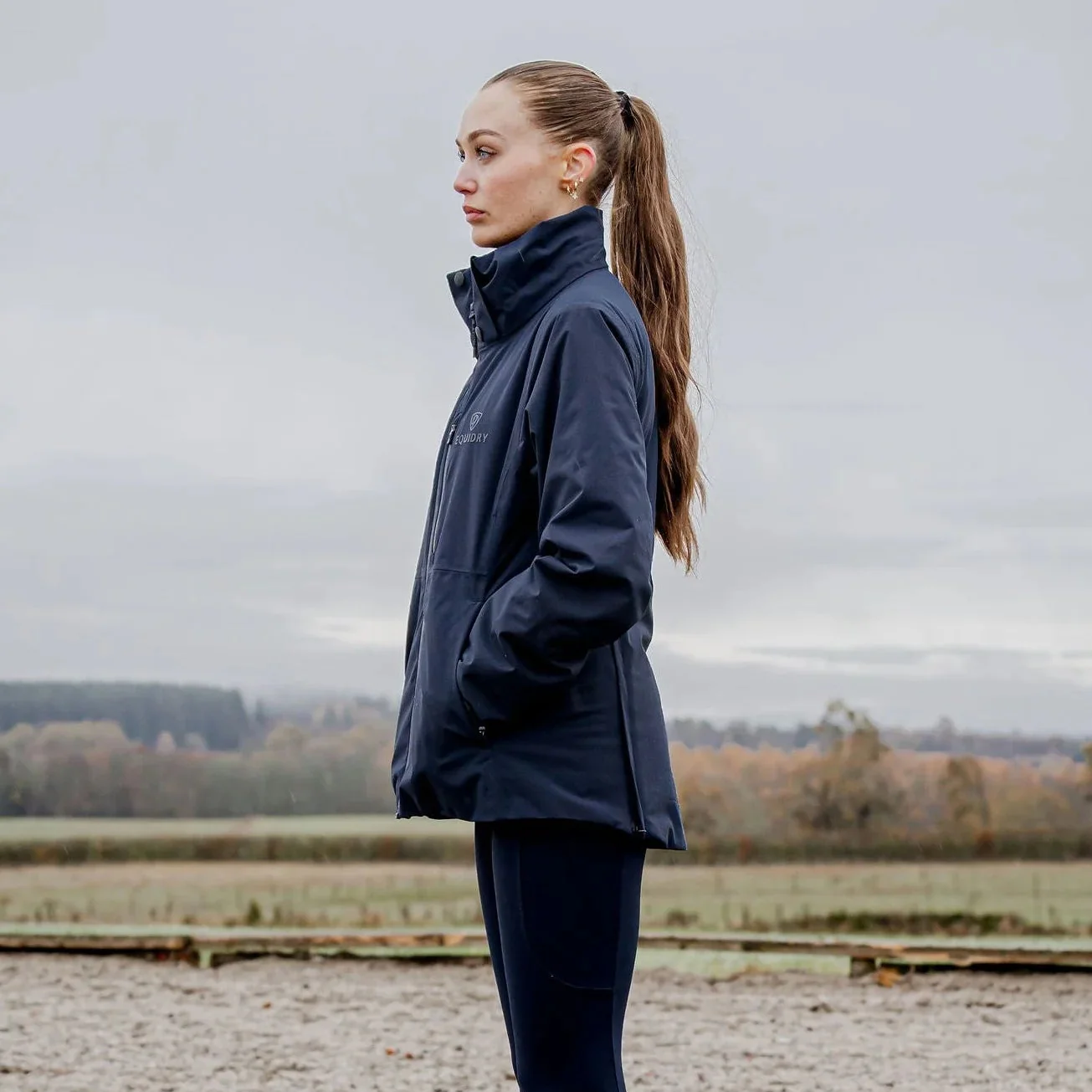 EQUIDRY Women's Iris Waterproof Riding Jacket - Image 21