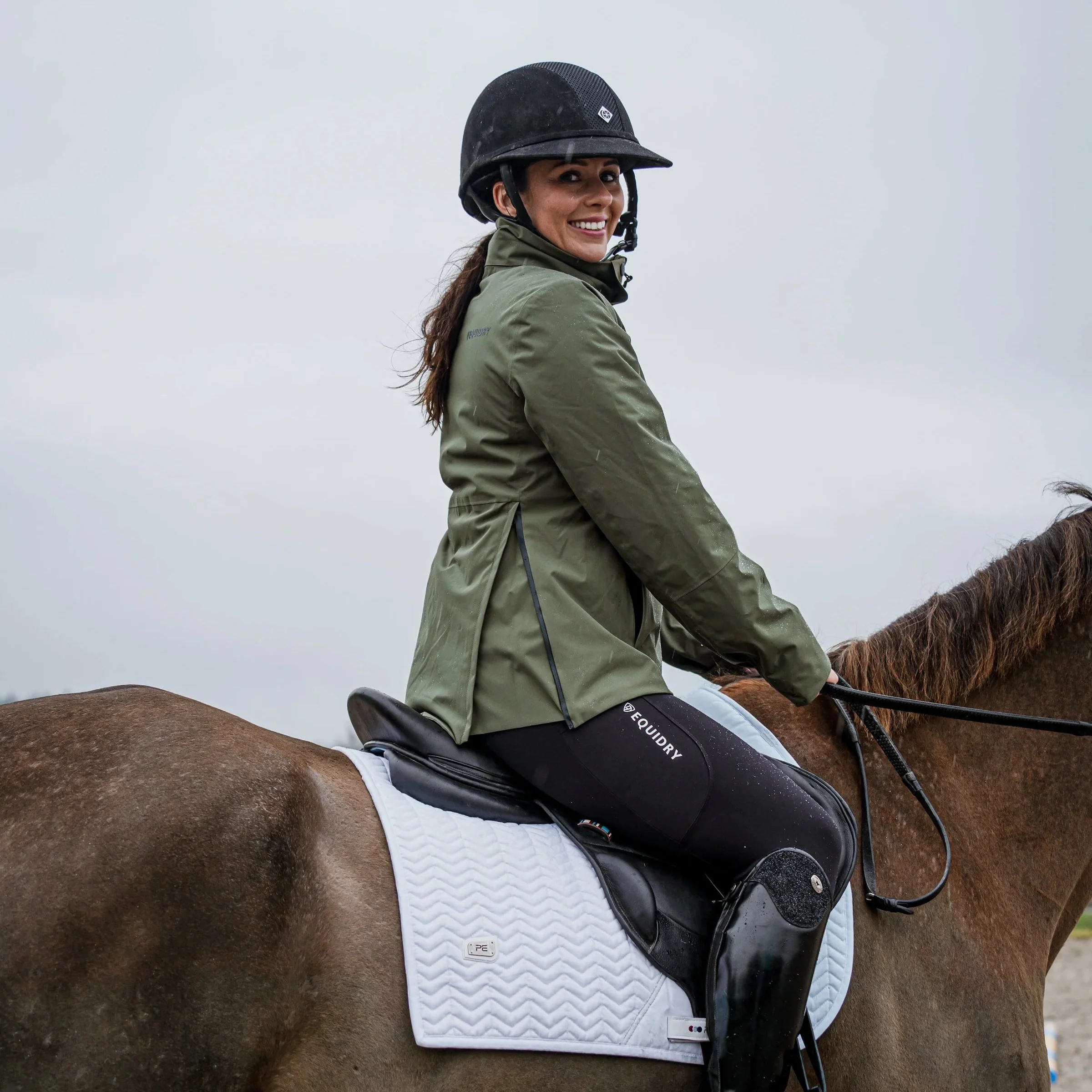 EQUIDRY Women's Iris Waterproof Riding Jacket - Image 27