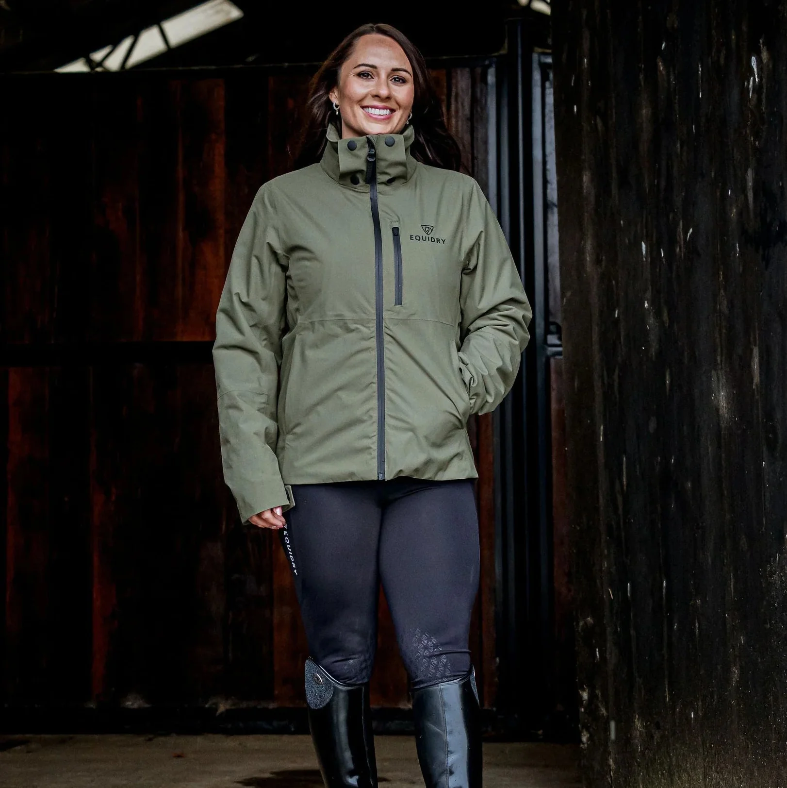EQUIDRY Women's Iris Waterproof Riding Jacket - Image 30