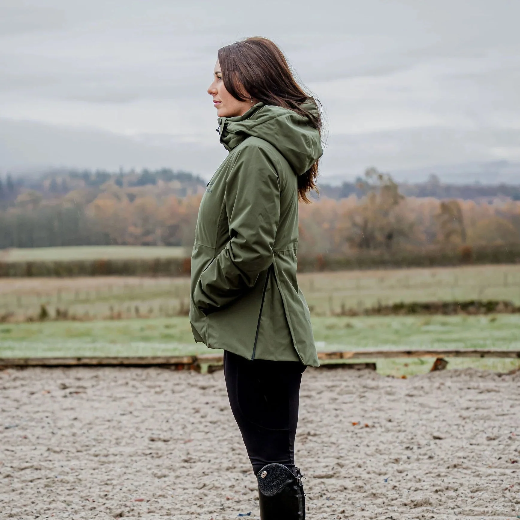 EQUIDRY Women's Iris Waterproof Riding Jacket - Image 31