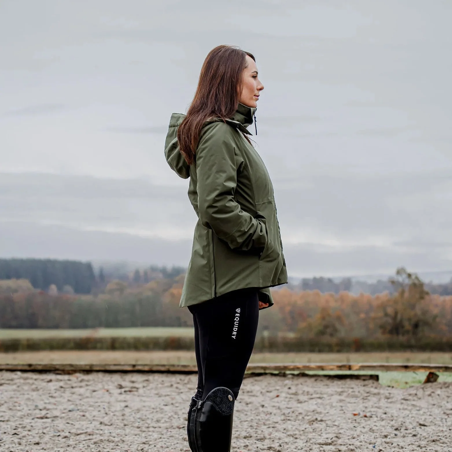 EQUIDRY Women's Iris Waterproof Riding Jacket - Image 32