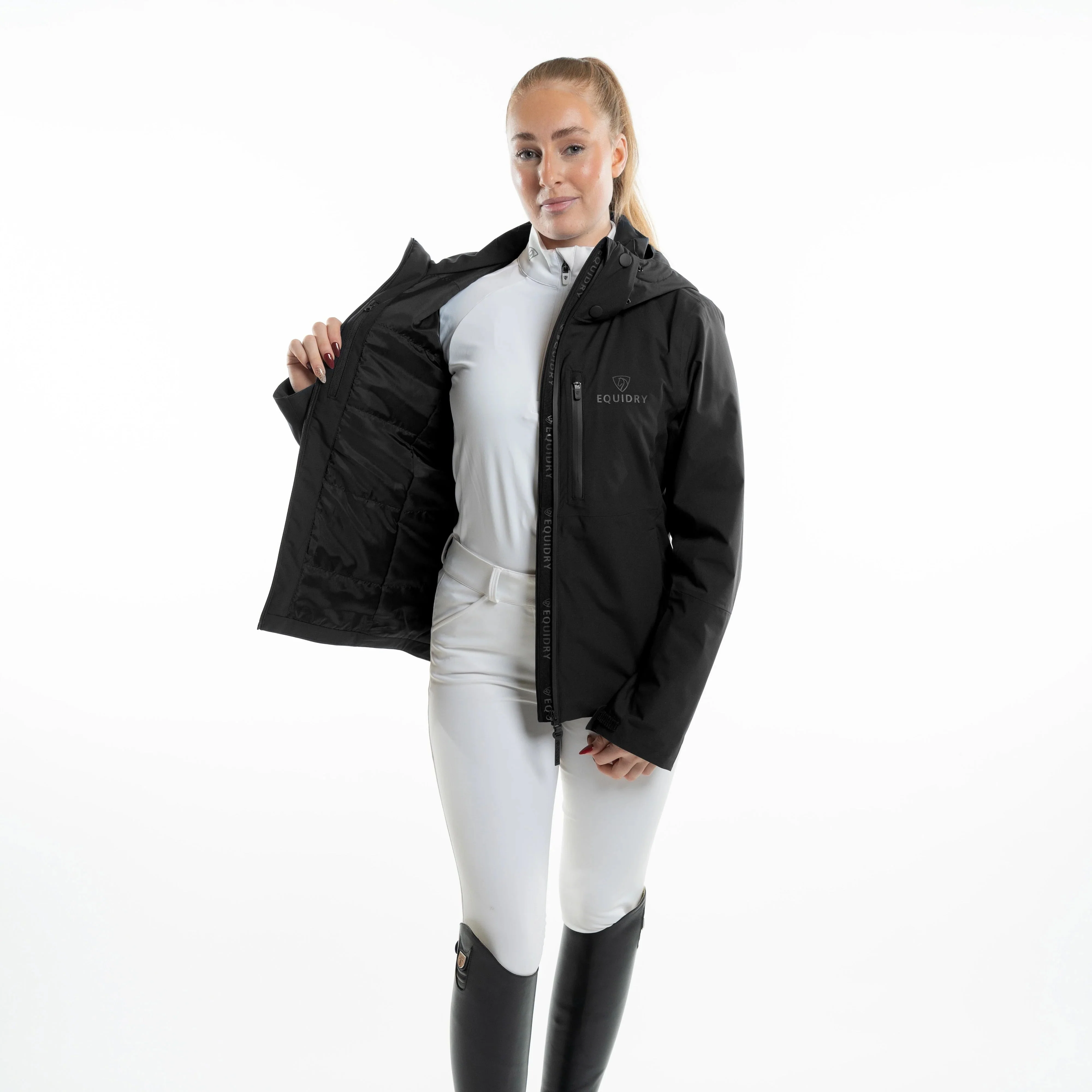 EQUIDRY Women's Iris Waterproof Riding Jacket - Image 4