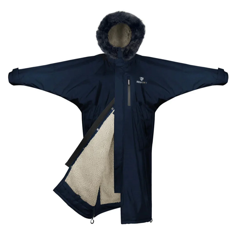EQUIDRY Women's Thick Fleece Evolution Faux Fur Hood