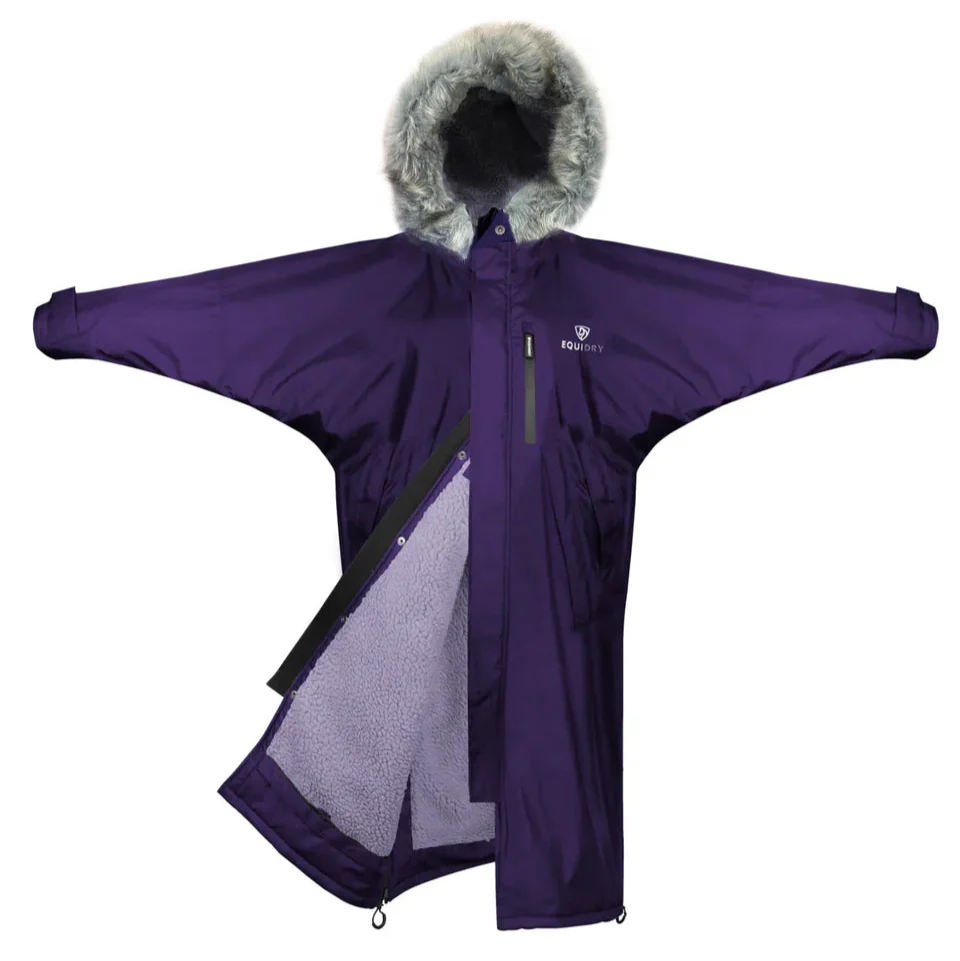 EQUIDRY Women's Thick Fleece Evolution Faux Fur Hood - Image 18