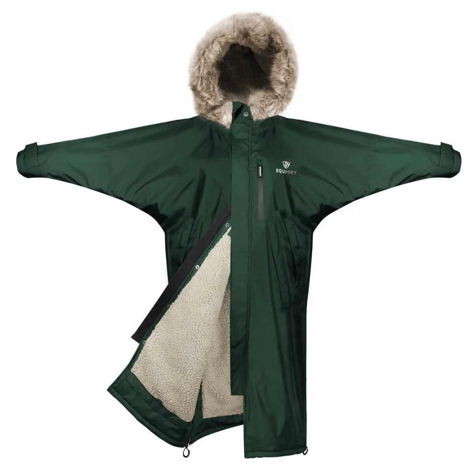EQUIDRY Women's Thick Fleece Evolution Faux Fur Hood - Image 9