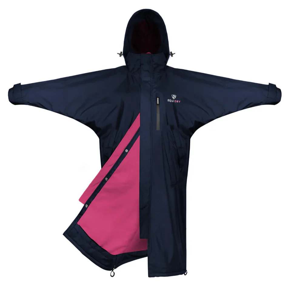 EQUIDRY Women's Thin Fleece Evolution - Navy/Blue - Image 10