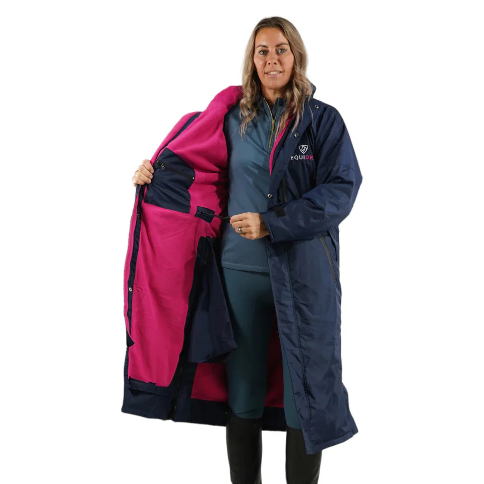 EQUIDRY Women's Thin Fleece Evolution - Navy/Blue - Image 11