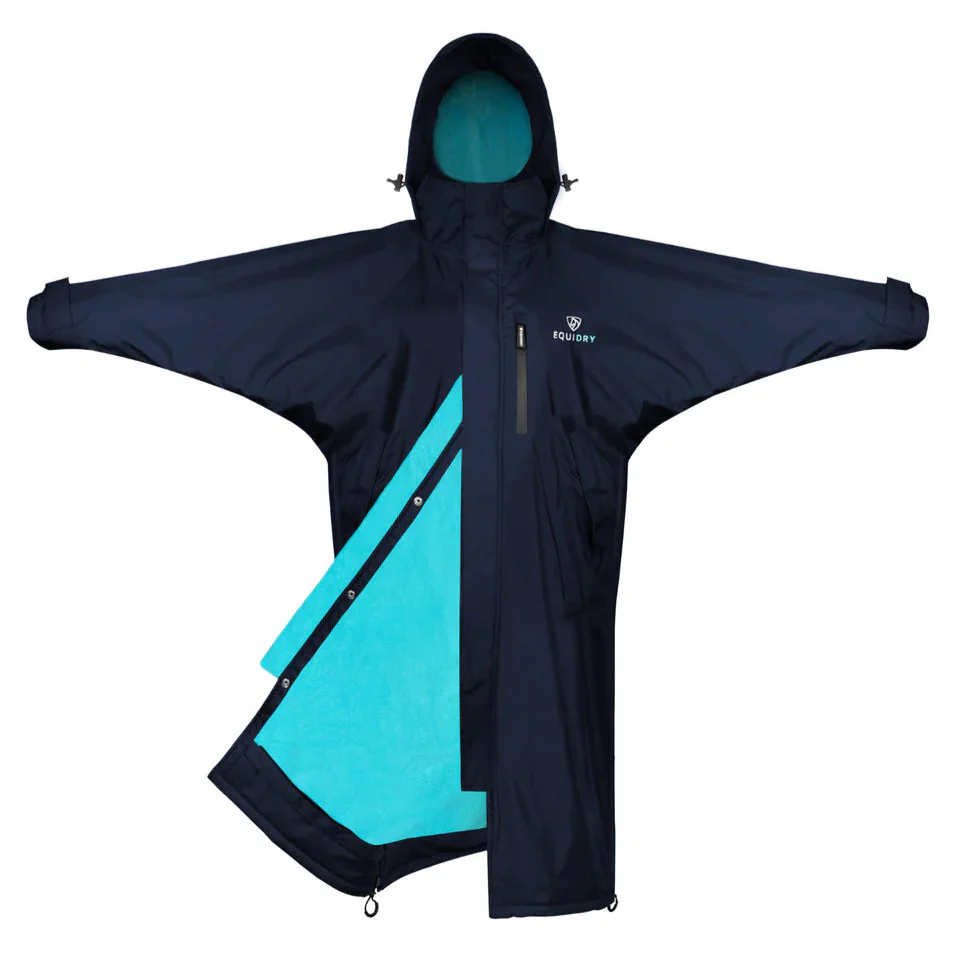 EQUIDRY Women's Thin Fleece Evolution - Navy/Blue - Image 16