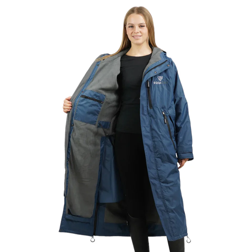 EQUIDRY Women's Thin Fleece Evolution - Navy/Blue - Image 21